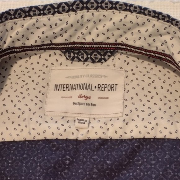 International Report Men's Long Sleeve Shirt - Picture 3 of 9